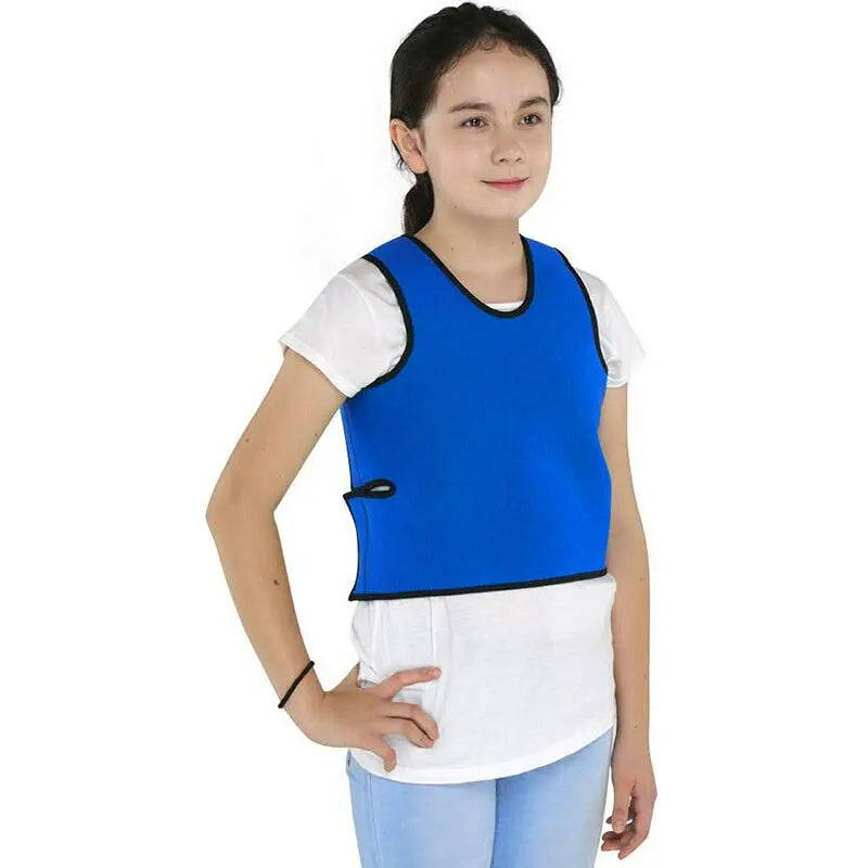 Sensory Deep Pressure Vest for Kids Comfort Compression Vest for Autism Hyperactivity Mood Processing Disorders Breathable