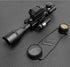 4-12x50 Scope Illuminated Rangefinder Reticle Rifle Holographic 4 Reticle Sight 20mm Red Grenn Laser For Hunting