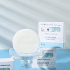 Goat's Milk Sea Salt Anti-mite Soap Hand-made Mite-removing Soap Cleansing Hand Bath Soap 85g