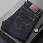 Su Lee Men's Jeans Spring and Summer New Straight Loose Business Elastic Versatile Long Pants Men's Cross-Border Men's Pants