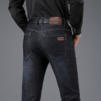 Su Lee Men's Jeans Spring and Summer New Straight Loose Business Elastic Versatile Long Pants Men's Cross-Border Men's Pants