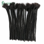 Human Hair Dreadlocks Extensions Brazilian Real Human Hair locks Extensions Handmade Dreadlocks for Women/Men 8-24 Inch