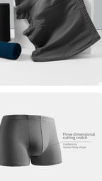 Men's Underwear 100% Cotton Boxer Briefs Summer Large Size Thin Breathable Comfort Underwear Sports Boys Boxer Briefs