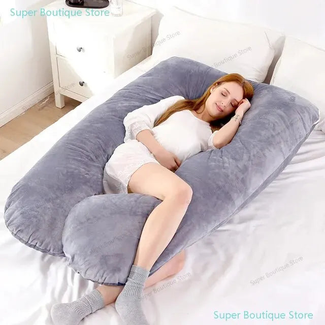 1.3KG Cotton Pillow for Pregnant Women Pregnancy Pillow Maternity Breastfeeding Pillow Cushion Pregnancy Nursing Pillow