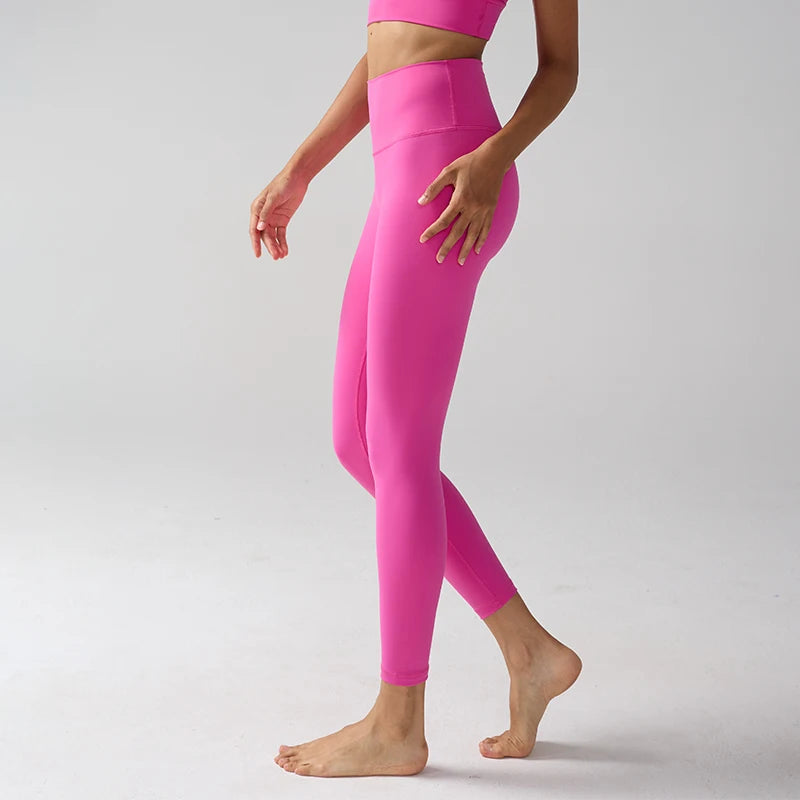 High Waist Naked Feeling Leggings Women Fitness Running Yoga Leggings Pants Energy Gym Tight Leggings Casual Workout Leggings Secondary image