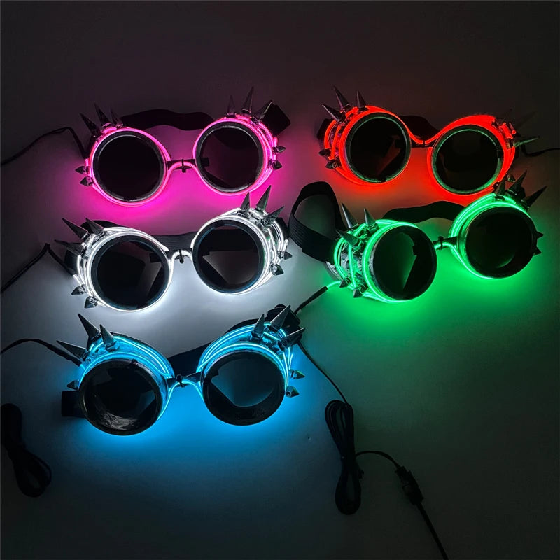 Japan Anime Detective Conan LED Light up Glasses color change funny Luminous crossdresser glasses Cosplay men Novelty Costumes