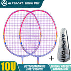 ALP GJ 10U Ultralight 52g T800 Bow And Arrow Badminton Racket Authentic Tensile Force 13kg Outdoor Sports Carbon Fiber Titanium