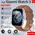 For Xiaomi Watch 5 Smart Watch Men HD AMOLED Screen Heart Rate Bluetooth Calling GPS Tracking Waterproof Sports SmartWatch Women