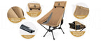 OneTigris Portable Tigerblade Camping Chairs Outdoor Folding Fishing Chair For Trekking BBQ Parties Gardening Beach Indoor Use