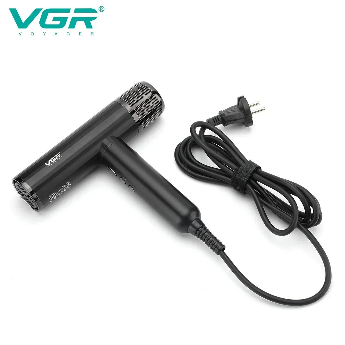 VGR Leafless Hair Dryer Professional Negative Ion Blower Dryer Brushless Motor 11000RPM Powerful Electric Dryer for Salon V-427