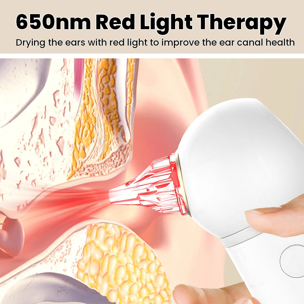 Intelligent Constant Temperature Ear Dryer Low Noise Ear Care Device Prevents Bacterial Growth Prevent Ear Canal Inflammation