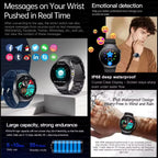 New Accurate ECG Smart Watch Blood Lipids Five Viscera Health Check Body Temperature BT Call Sports Smart Watches For Men 2026