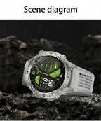 Smart Watch for Men GPS Offline Maps 2G ROM 10ATM Waterproof Heart Rate Diving Skiing Hiking Rugged Durable Smartwatch Men Women