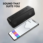 (EU stock) Soundcore 3 from Anker, Bluetooth 5.0 loudspeaker, 24H playing time, IPX7 waterproof, stereo sound with titanium membrane, Bas