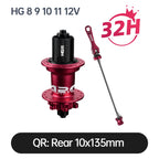 ARC MT088 MTB Hub 6 Pawls 180 Clicks Sealed Bearing Hub Front 9x100 15x100 Rear 10x135 12x142 Bicycle Cube 8 9 10 11 12 Speed