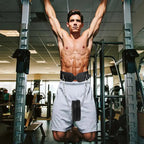 Thicken Weight Lifting Belt With Chain Dipping For Pull Up Carrying Fitness Back Muscle Strength Training