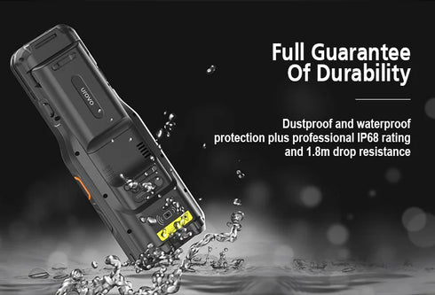 UROVO RT40 Digital Keyboard Pdas Android 10 4G Inventory Handheld Barcode Scanner Mobile Data Terminal Rugged Pda