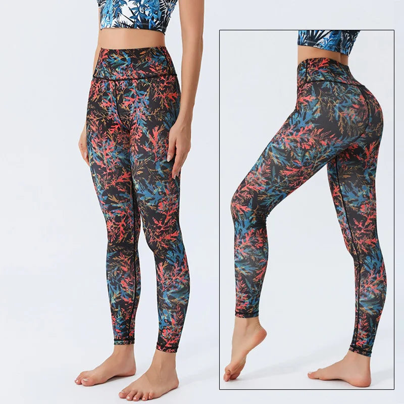 Cloud Hide Yoga Pants Long Sports Leggings Women Fitness Tights Girls High Waist Running Workout Trouser Plus Size Tummy Control