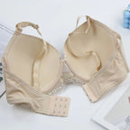 DaiNaFang Push Up Breathable Bras Bow 34/75 36/80 38/85 40/90 42/95 44/100 BCDE Cup Underwear For Women Plus Size Lingerie