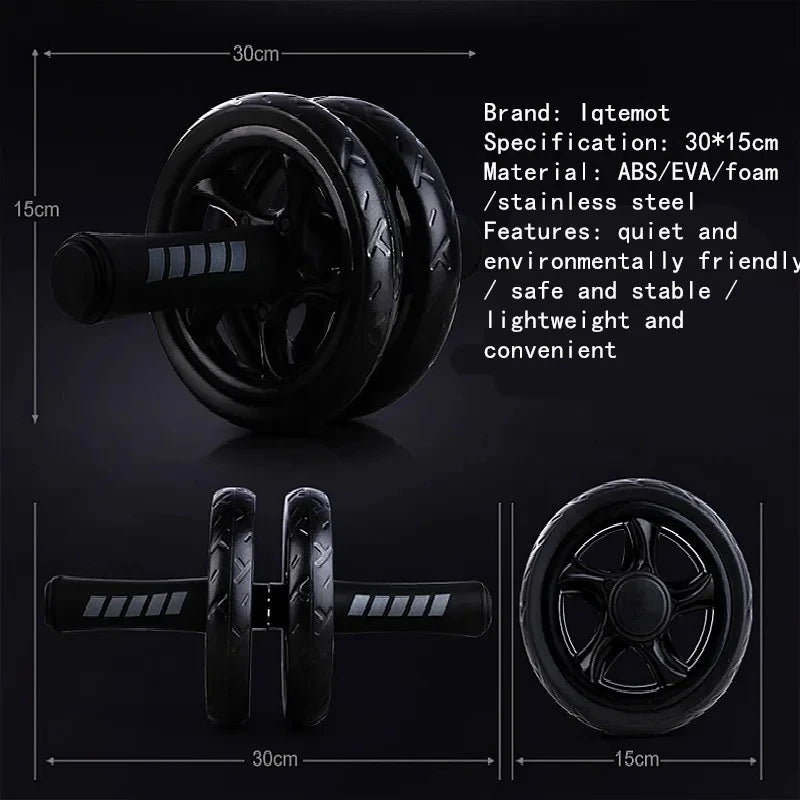 AB Roller Wheel for AB Roller Workout Equipment AB Roller With Knee Pad AB Roller Wheel with Resistance Bands AB Roller Workout
