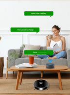 Liectroux / LILIN X6 Robot Vacuum Cleaner,Laser System,Wet Dry Mopping,6500Pa, Multi-Floor Map,Zone Cleaning,APP Restricted Area