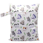 Waterproof Wet Bag Diper Bags Mummy Baby Maternity Packs Washable Zipper Diaper Caddy Organizer Dry Bag Travel Nappy Bag 30x40cm