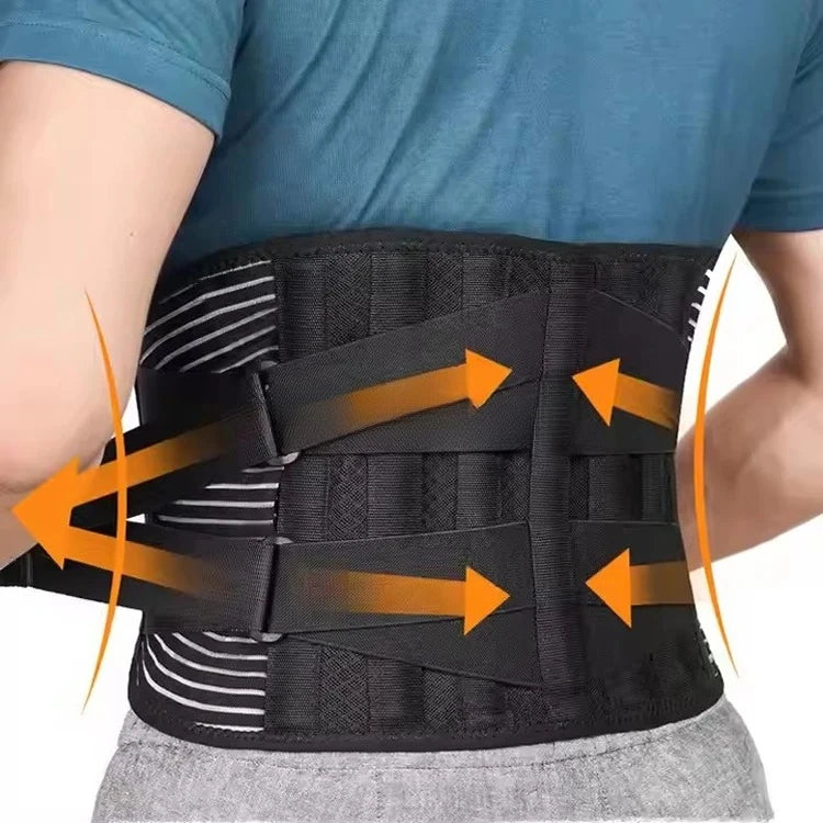 Back Braces Waist Belt Men Women Work Lower Back Pain Relief Breathable Anti-skid Spine Lumbar Support Belt Main image