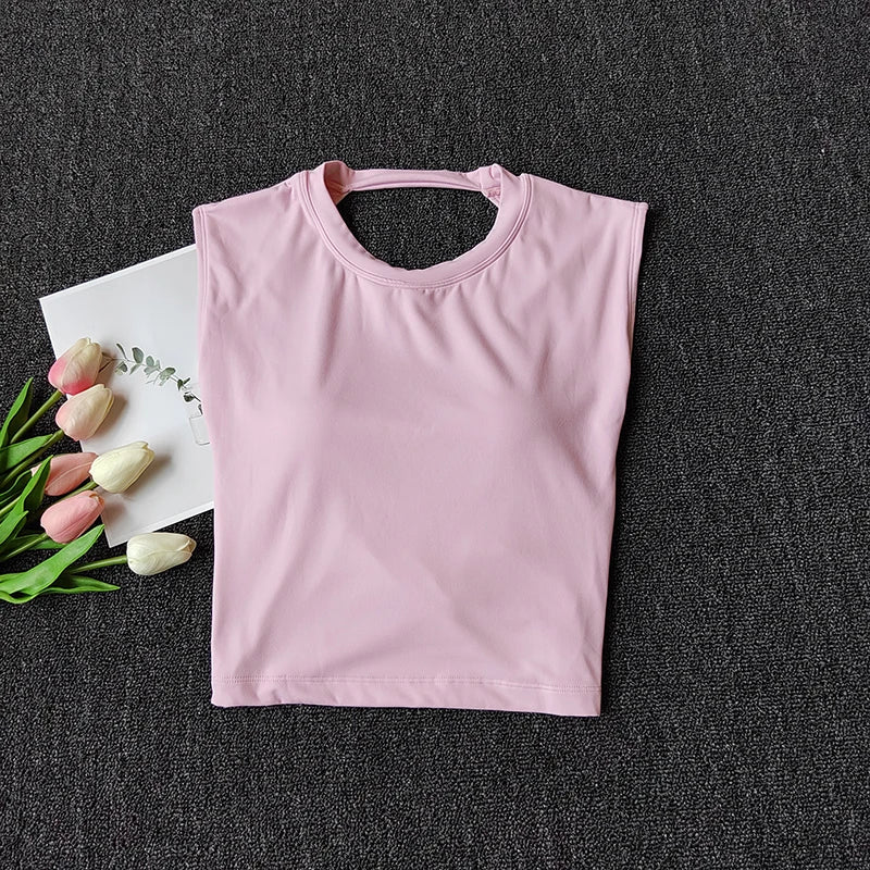 Women Sports Bra Top Push Up Sexy Beauty Back Fitness Yoga Bra t-shirts Sport Tops For Women Breathable Running Vest Gym Wear