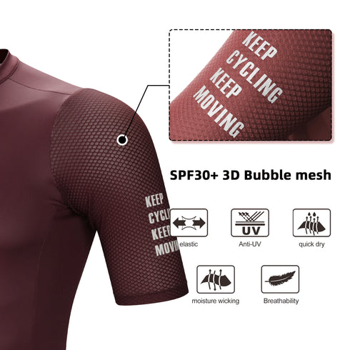 DAREVIE Cycling Jersey Small Size SPF 50+ Training Level Men Women Long Sleeves Cycling Jersey Breathable Man Cycling Maillott