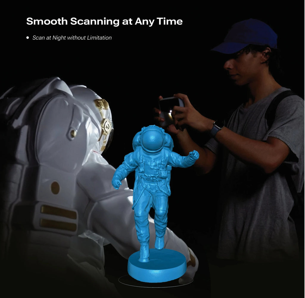 (Send Free 500 6-10nm Markers）Shining Einstar Vega 3D Scanner High-Precision 3D Fast ersatile Outdoor-Ready 3D Scanner