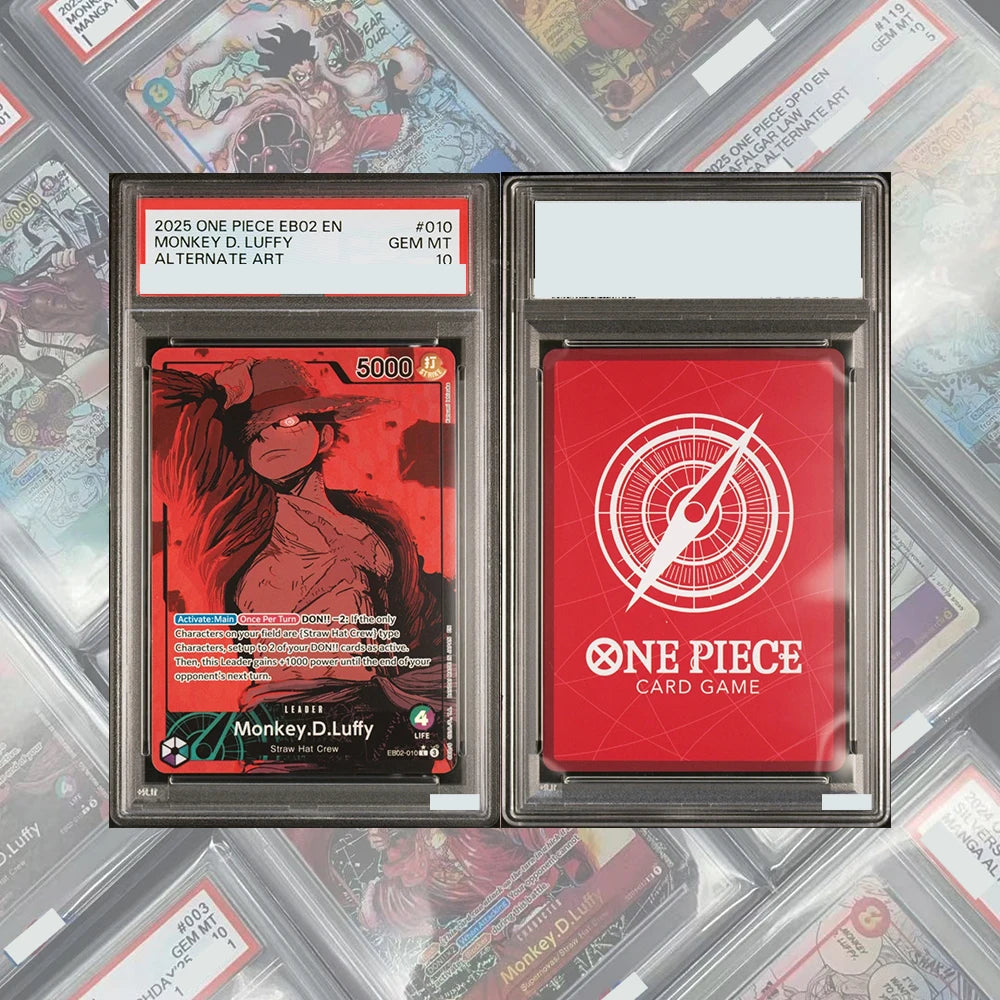 DIY PROXY OPCG COLLECTION CARD 2025 EB02 EXTRA BOOSTER ANIME 25TH COLLECTION #010 MONKEY D.LUFFY ALTERNATE ART GEM MT10 CARD
