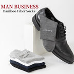 5Pairs/Men Bamboo Socks Comfortable Breathable Casual Business Men's Crew Socks High Quality Antibacterial Mid-calf SocksEU39-45