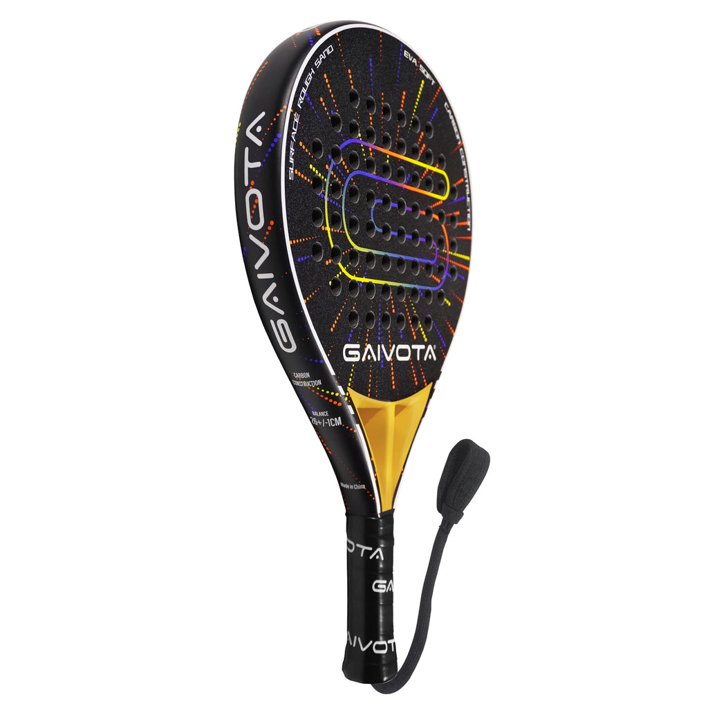 GAIVOTA 2026 new debut PX30 Padel tennis racket carbon fiber surface treatment EVA memory flexible foam core Padel racket