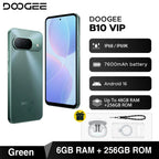 World Premiere DOOGEE B10 Smartphone 7600mAh Battery 6GB 256GB 6.6'' Display 64MP AI Camera Gemini AI Android 16 Mobile Phone