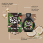 100ML Self Tanning Lotion Deep Moisturizing Non-greasy Improve Healthy Tone Bronzer Wheat Skin Sunless Tanning Cream for Summer