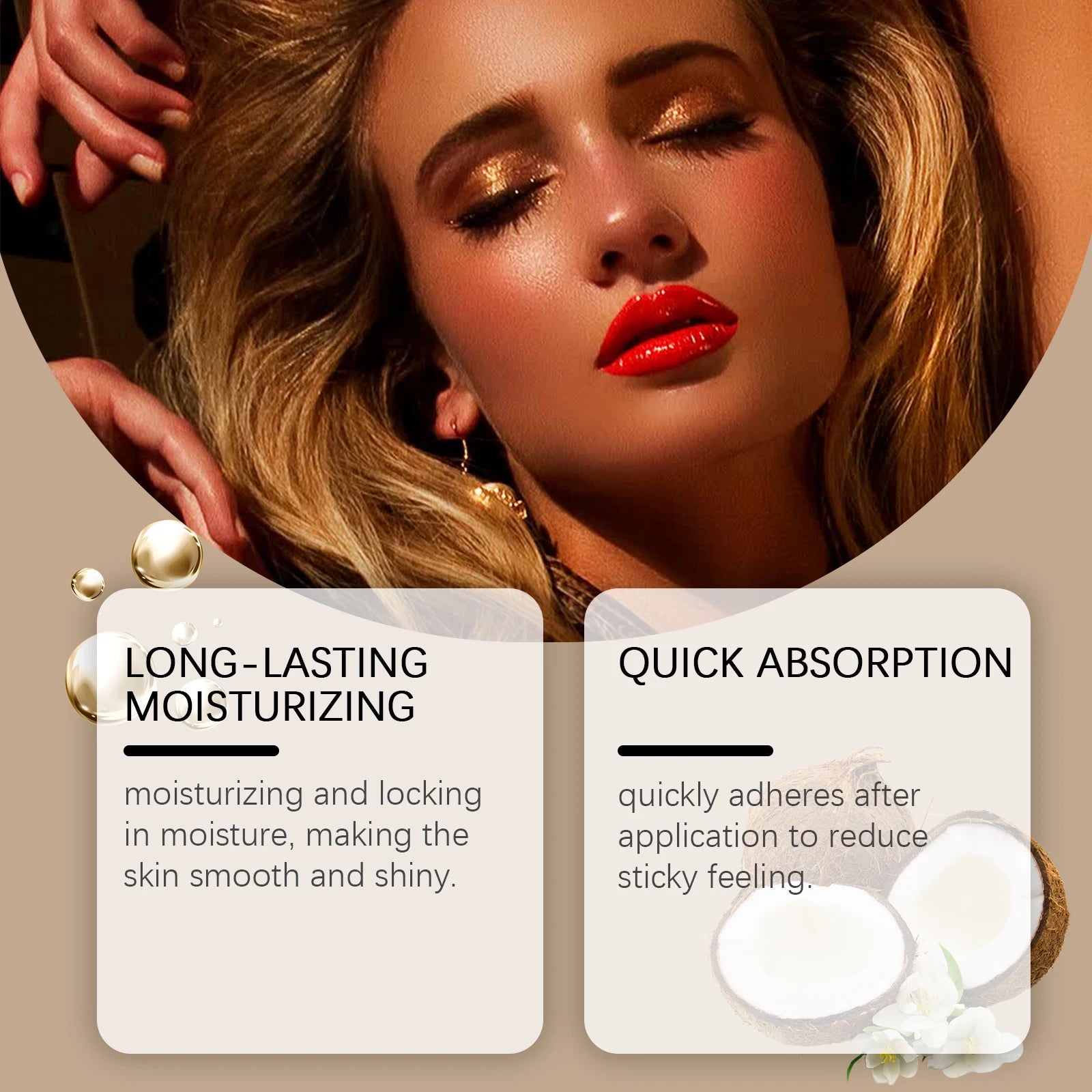 100ML Self Tanning Lotion Deep Moisturizing Non-greasy Improve Healthy Tone Bronzer Wheat Skin Sunless Tanning Cream for Summer
