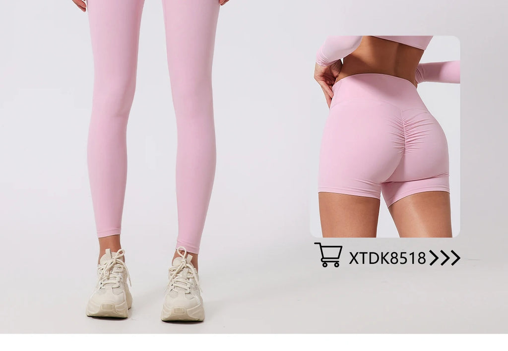 New Summer High Waist Sport Legging Women Stretch Gym Pants Women Running Workout Leggings Female Soft Tights Push Up Yoga Pants