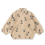 2026 KS Brand Winter Baby Girls Boys Lambswool Cherry Jackets Kids Clothes Boys Sequin Cartoon Outerwear Children's Coats 1-9Yrs