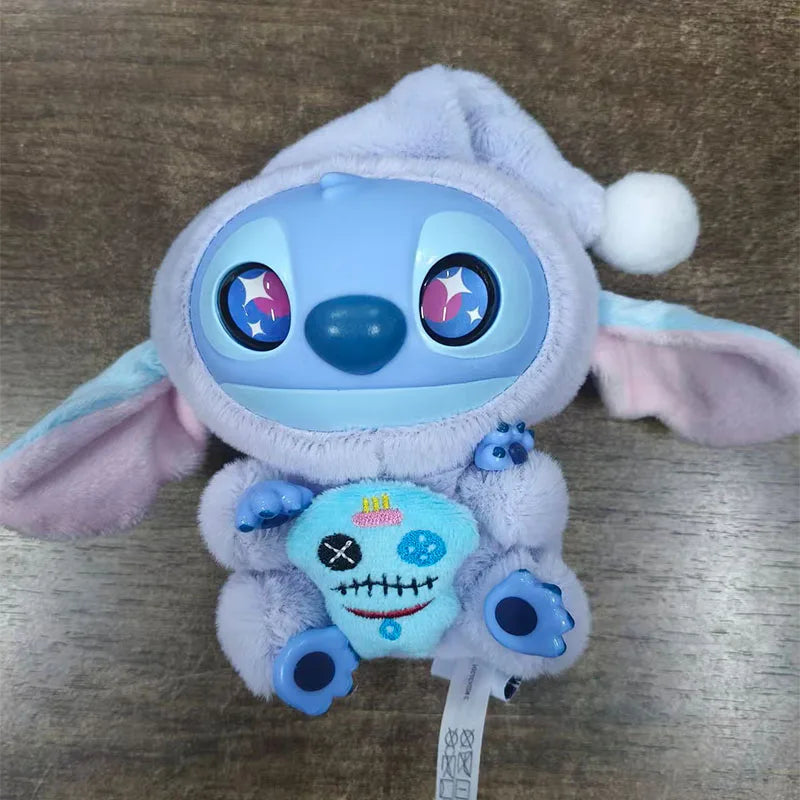 2025 Sales Stitch Blind Box Bag Eat Some Thing Before Sleep Series Vinyl Pendant Cute Doll MysteryBox Fluffy Doll Surprise Gift