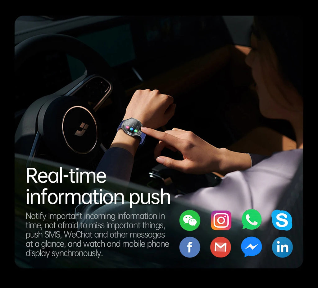 2026 New Nursing Grade ECG+PPG Smart Watch Health Analysis Blood pressure Lipids Uric acid Wireless HD Call Smartwatch Men Women