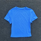 2026 NEW Short Sleeve Seamless Yoga Top Fitness Set Women Workout Running Sports Shorts Gym Suit