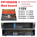 Original LOGO FP10000Q Professional Digital Power Amplifier 4x1350W 10000 Watt FP14000 2X2350W Audio DJ Subwoofer Amplifier