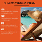 Sunless Tanning Lotion Summer Lasting Body Intensive Bronzing Brown Accelerator Natural Glow Repair Solarium Self Tanner Cream