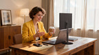 UPERFECT Metal Magnetic Bracket VESA 2 IN 1 Stand Max Support 19" Portable Monitor with Adjustment Holder For 7"-19" Dispalys