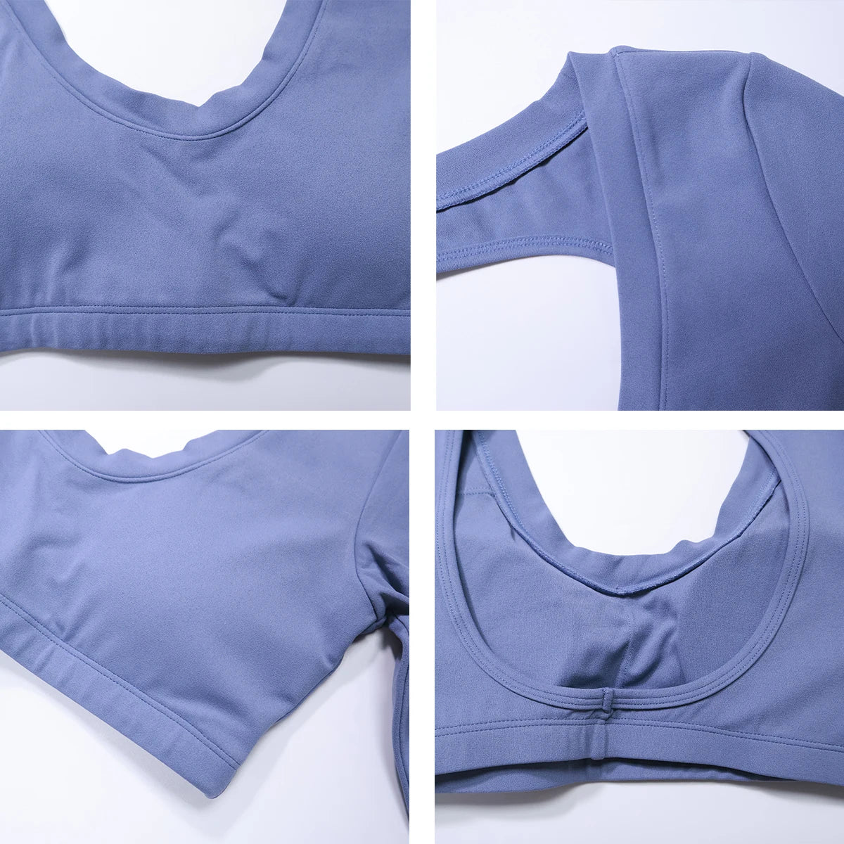 New Summer Women's Backless Long Sleeved Yoga Top Breathable Soft Sportswear for Gym Training Comfortable Fitness Clothing Woman