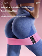 Fabric Resistance Hip Booty Bands Glute Thigh Elastic Workout Squat Circle Stretch Fitness Strips Loops Yoga Gym Equipment 3Pcs