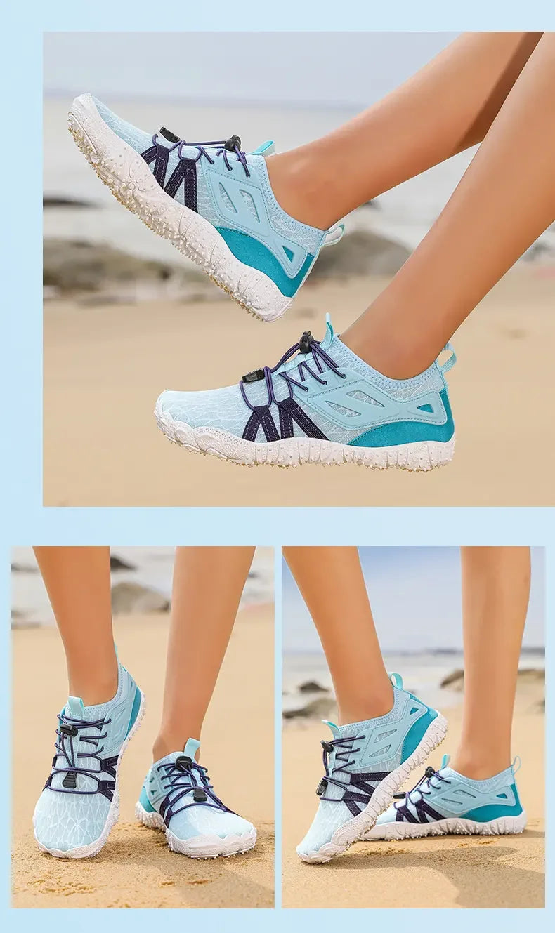 Men's Summer Water Wading Hiking Shoes 2025 Outdoor Women's Sports Shoes Breathable Fast Drying Anti Slip Hiking Beach Barefoot