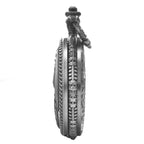 Retro Charm Neutral Handsome Fashion Dragon Carving Quartz Pocket Watch Steampunk Men's and Women's Necklace Pendant Gift