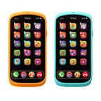 Children Touch Screen Phone Toy Simulation Mobile Cellphone English Learning Machine With Light Boys Girls Early Education Toys
