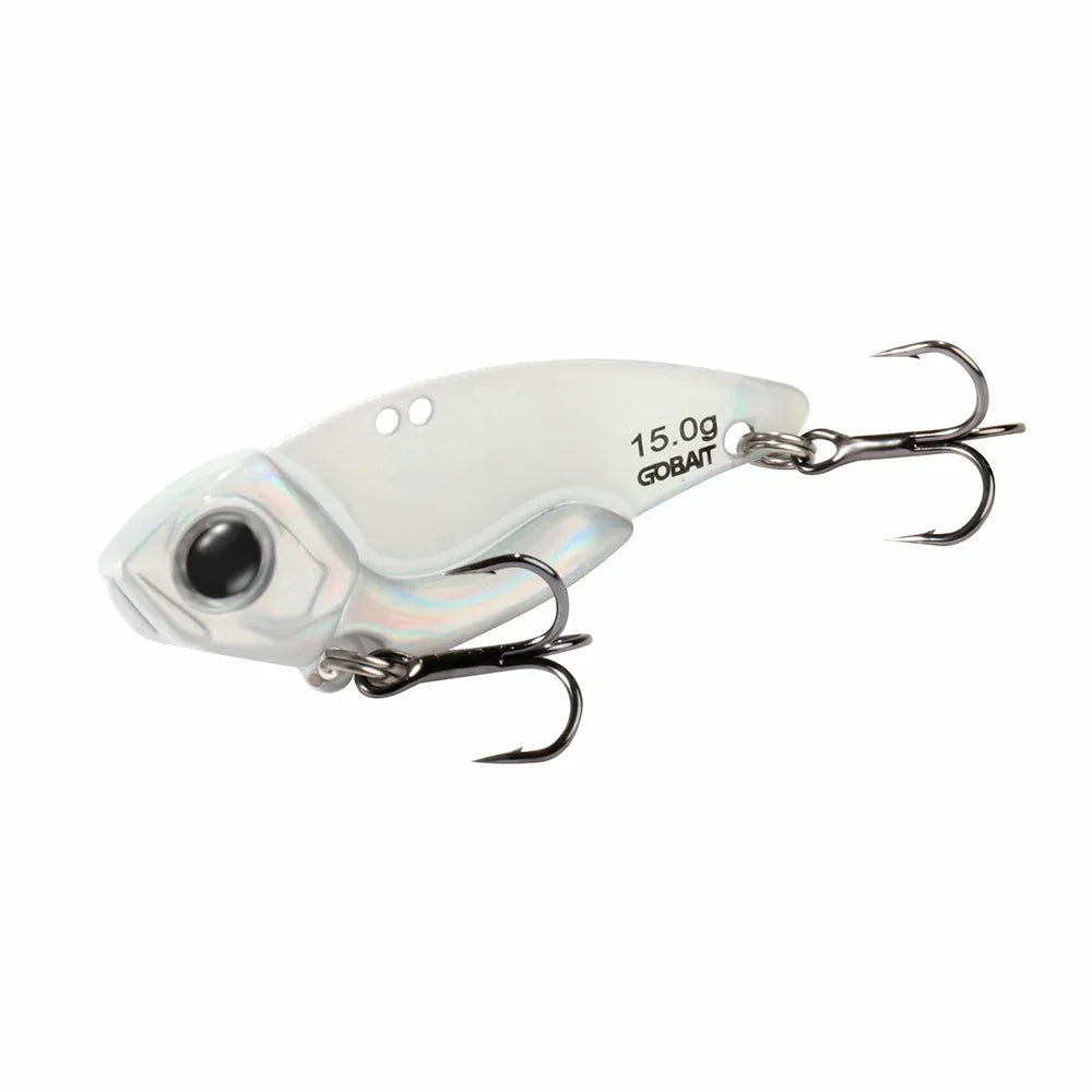 Metal Jig VIB Lure 7g 10g 15g Spoon Spinner Laser Painting Fishing Tackle Treble Hooks Swimbait Pesca Bait Spinnerbait VIBRATION
